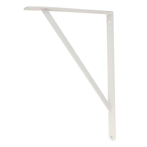 home depot shelf bracket white|white heavy duty shelf brackets.